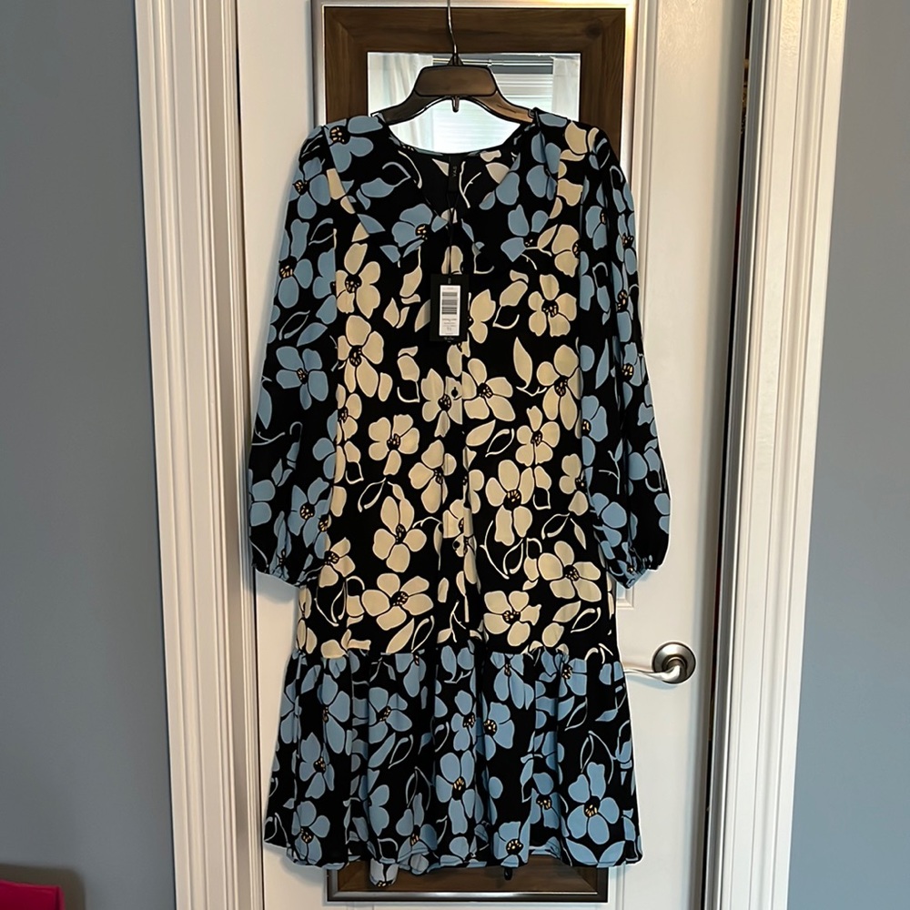 Floral midi dress size L